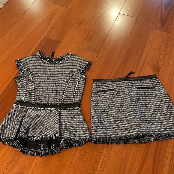 Rebecca Taylor outfit top and skirt, size 4 excellent condition - Picture 4 of 11